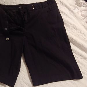 Black burmuda shorts